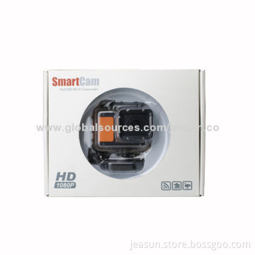 Wi-Fi 1,080P Waterproof Sports Camera, Built-in 14MP Sensor, Power Saving